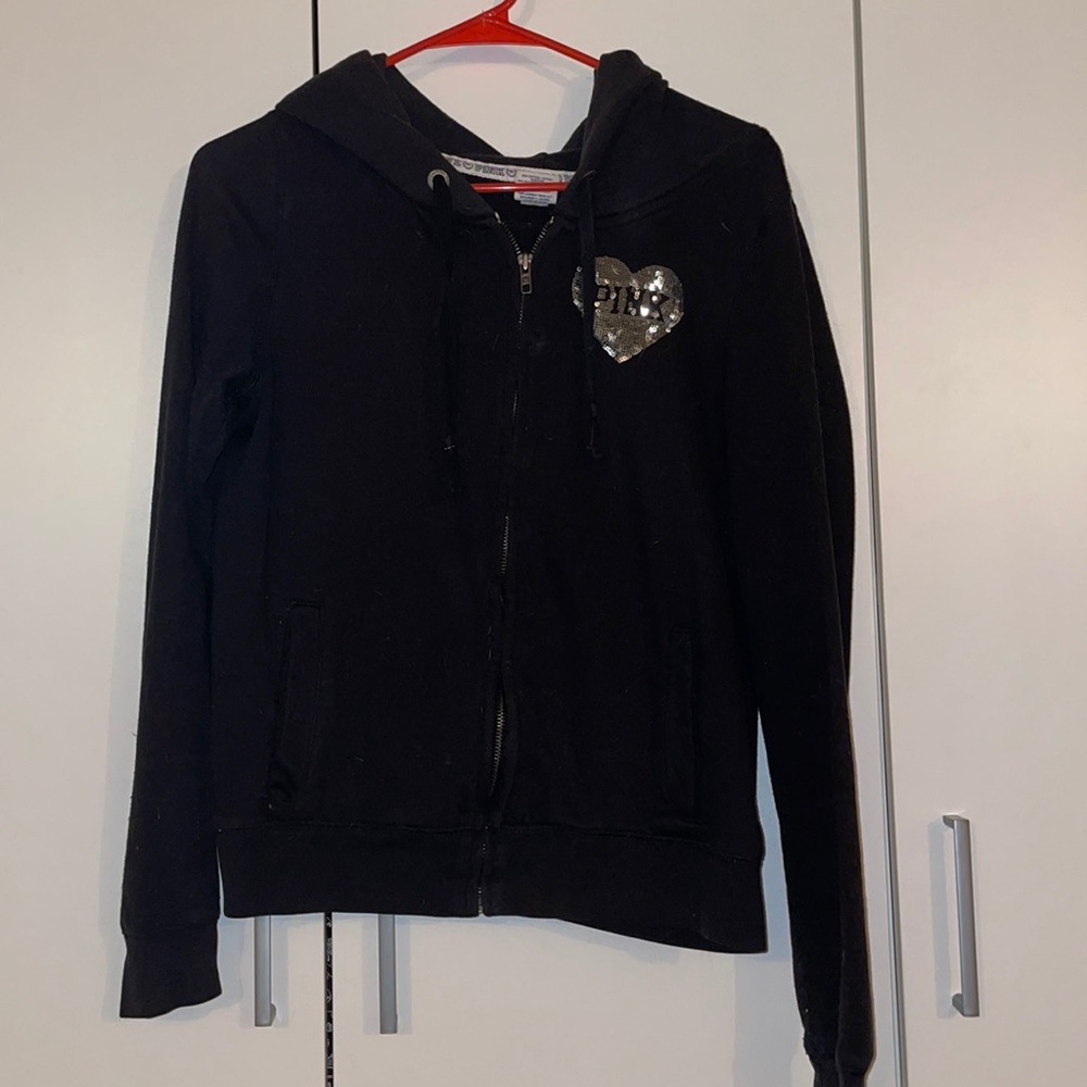 Victoria Secret Sequin Zip up